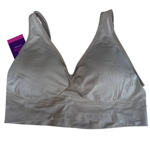 Shapermint Empetua All Day Every Day Shaper Bra Tan Beige Nude Sz 2XL 10001 - Picture 1 of 5